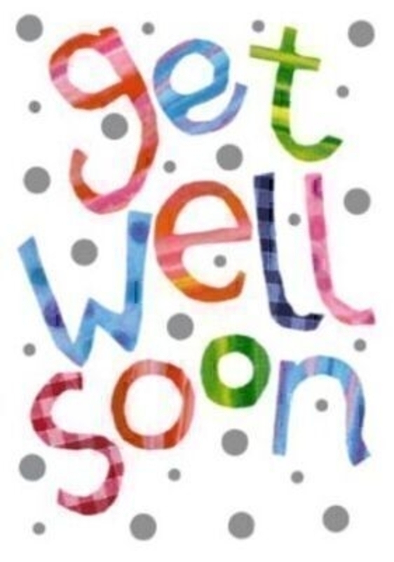 Portobello Get Well Soon Card by Paper Rose. Size 5
